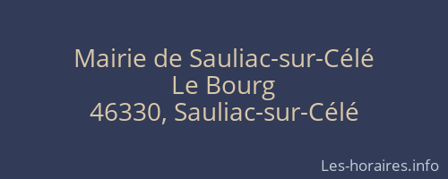 Mairie de Sauliac-sur-Célé