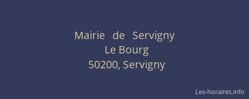 Mairie   de   Servigny