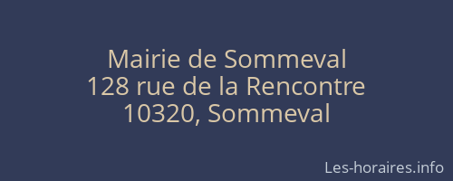Mairie de Sommeval