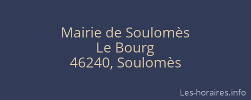 Mairie de Soulomès