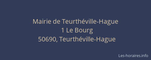 Mairie de Teurthéville-Hague