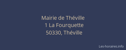 Mairie de Th&eacute;ville