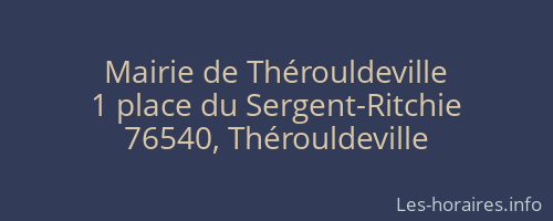 Mairie de Thérouldeville