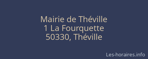 Mairie de Théville