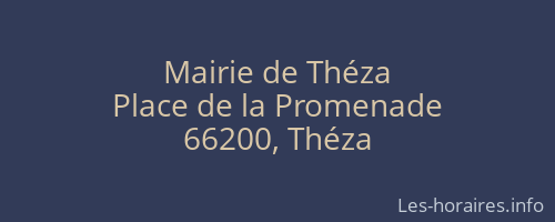 Mairie de Théza