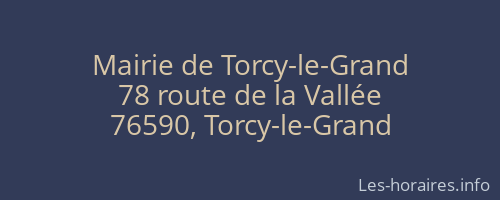 Mairie de Torcy-le-Grand