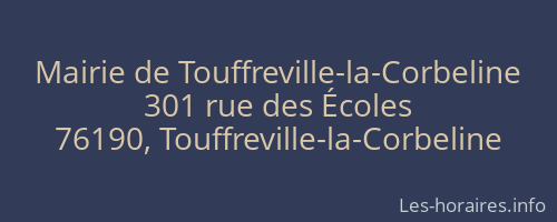 Mairie de Touffreville-la-Corbeline