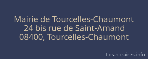 Mairie de Tourcelles-Chaumont