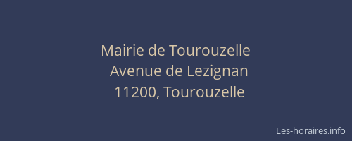 Mairie de Tourouzelle