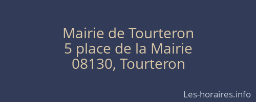 Mairie de Tourteron