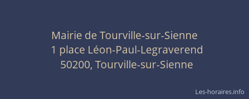 Mairie de Tourville-sur-Sienne
