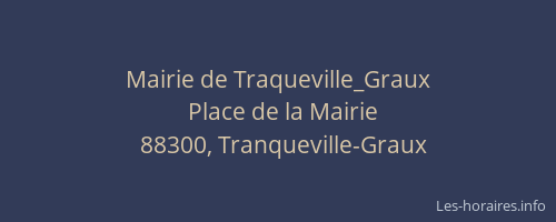 Mairie de Traqueville_Graux