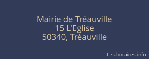 Mairie de Tréauville