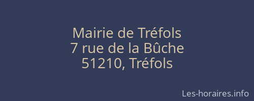 Mairie de Tréfols