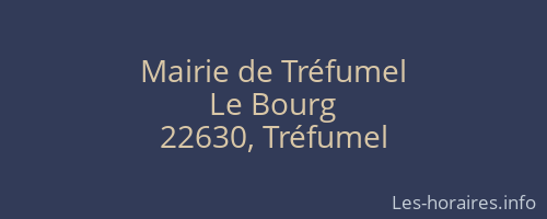 Mairie de Tréfumel