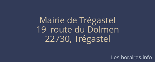 Mairie de Trégastel