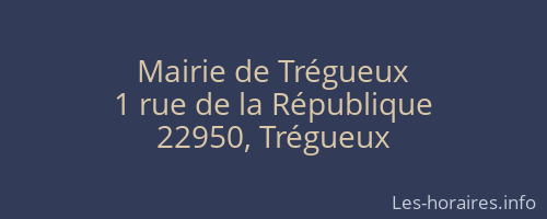 Mairie de Trégueux