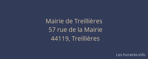 Mairie de Treillières