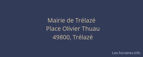 Mairie de Trélazé