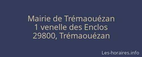 Mairie de Trémaouézan