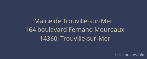 Mairie de Trouville-sur-Mer