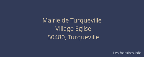 Mairie de Turqueville