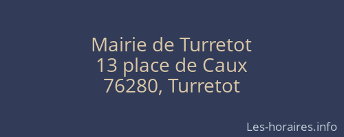 Mairie de Turretot