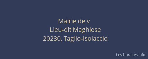 Mairie de v