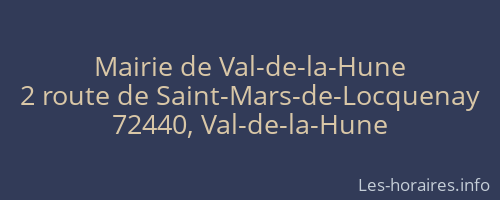 Mairie de Val-de-la-Hune