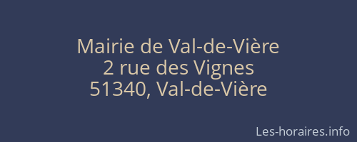 Mairie de Val-de-Vière