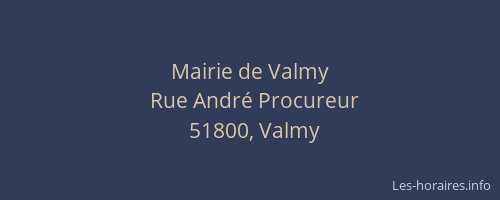 Mairie de Valmy