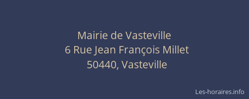 Mairie de Vasteville