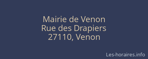 Mairie de Venon