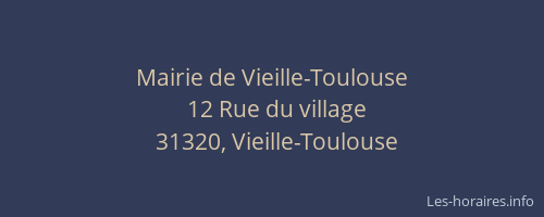 Mairie de Vieille-Toulouse