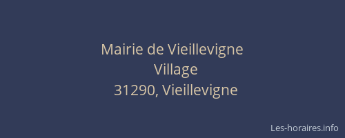 Mairie de Vieillevigne