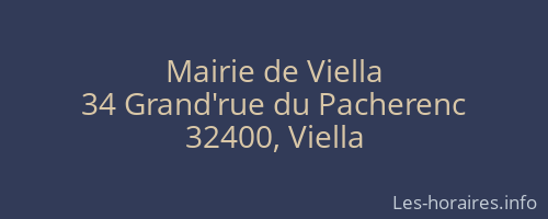 Mairie de Viella