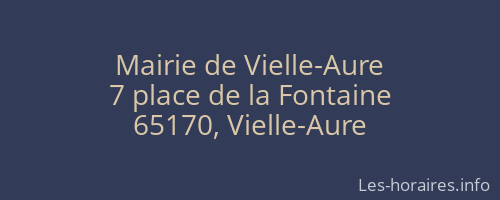 Mairie de Vielle-Aure