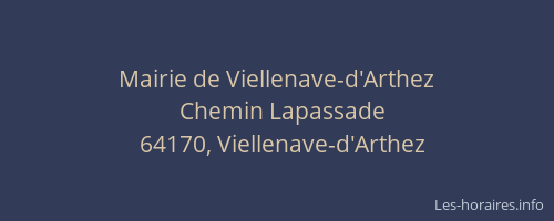 Mairie de Viellenave-d'Arthez