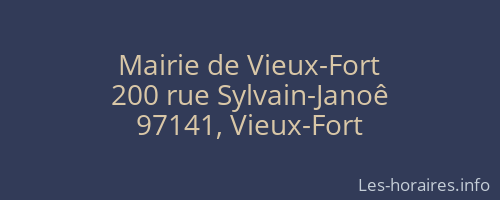Mairie de Vieux-Fort