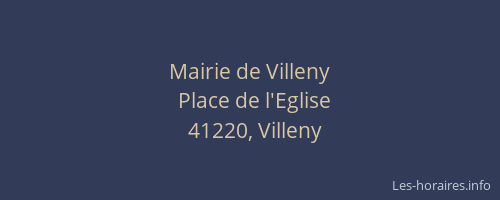 Mairie de Villeny