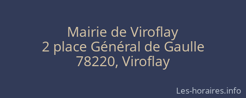 Mairie de Viroflay