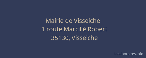 Mairie de Visseiche