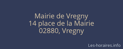 Mairie de Vregny