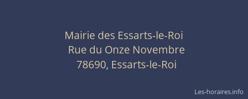 Mairie des Essarts-le-Roi