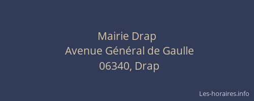 Mairie Drap