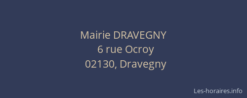 Mairie DRAVEGNY