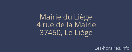 Mairie du Liège