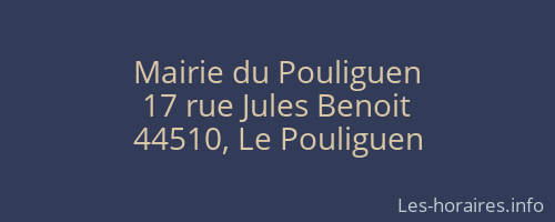 Mairie du Pouliguen