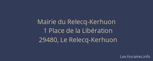 Mairie du Relecq-Kerhuon