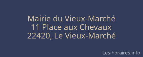 Mairie du Vieux-Marché
